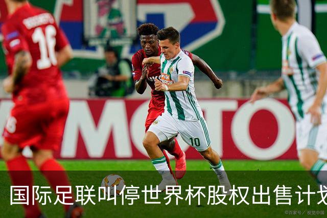 国际足联叫停世界杯股权出售计划